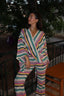 Golden hour striped set
