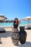 Pharaoh's Mosaic Skirt in Black