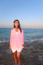 Coral poncho