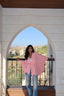 Coral poncho