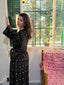 Black orchid dress