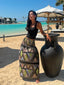 Pharaoh's Mosaic Skirt in Black