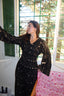 Black orchid dress