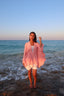 Coral poncho