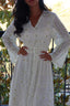White orchid dress