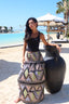 Pharaoh's Mosaic Skirt in Black