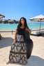 Pharaoh's Mosaic Skirt in Black