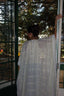 White orchid cape