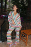 Golden hour striped set