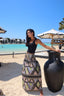 Pharaoh's Mosaic Skirt in Black