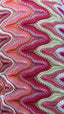 Strawberry swirl poncho