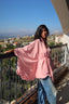 Coral poncho