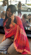 criss cross fuchsia top