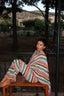 Golden hour striped set