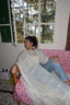 White orchid cape