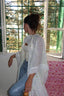 White orchid cape