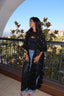 Black orchid cape