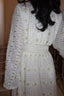 White orchid dress