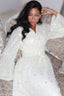 White orchid dress