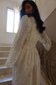 White orchid dress