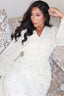 White orchid dress