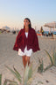 Cherry Poncho
