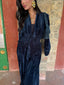 Ruffled up (navy edition)