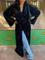 Ruffled up (navy edition)