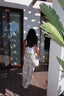 Pharaoh's Mosaic Skirt in White