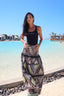 Pharaoh's Mosaic Skirt in Black