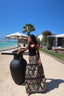 Pharaoh's Mosaic Skirt in Black