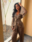 Layali Set in Brown